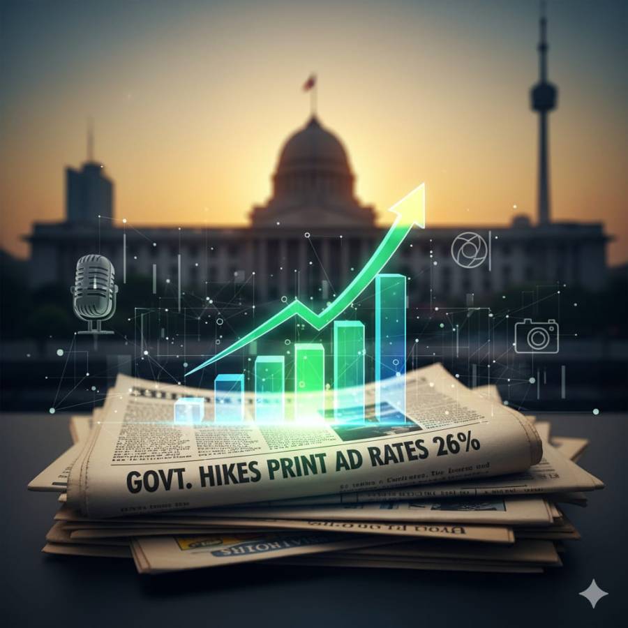 A Lifeline for Print: Centre to Announce 26% Ad Rate Hike Amid Broad Media Reforms