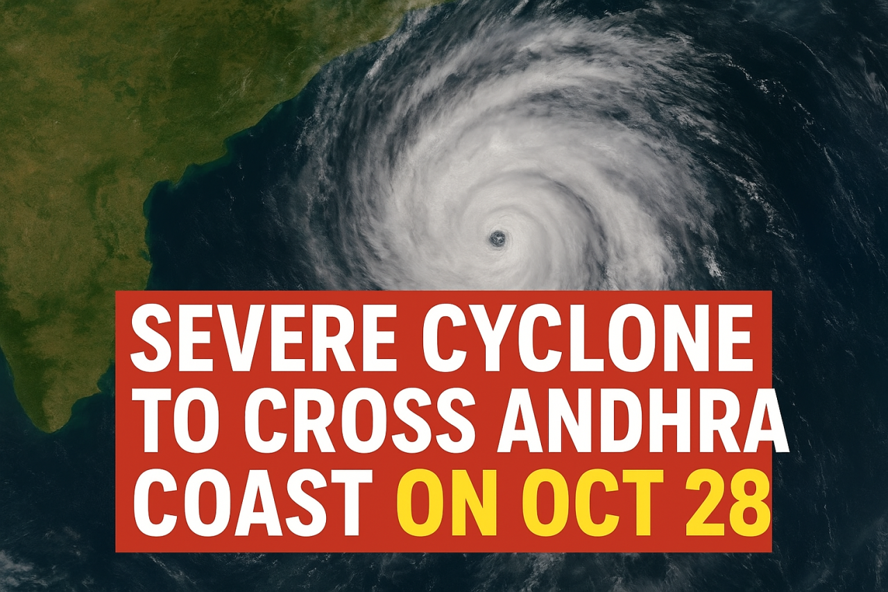 Cyclone Alert: Andhra Coast Braces for Severe Weather on October 28