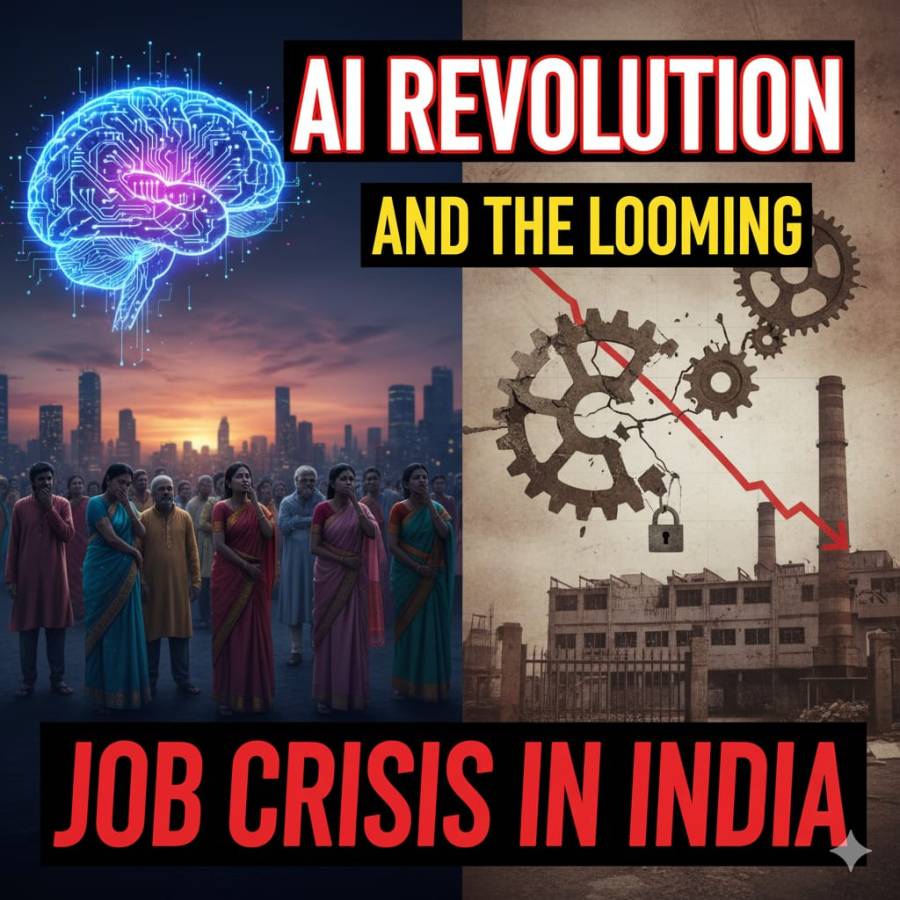 AI Revolution and the Looming Job Crisis: How Artificial Intelligence is Reshaping India’s Employment Landscape