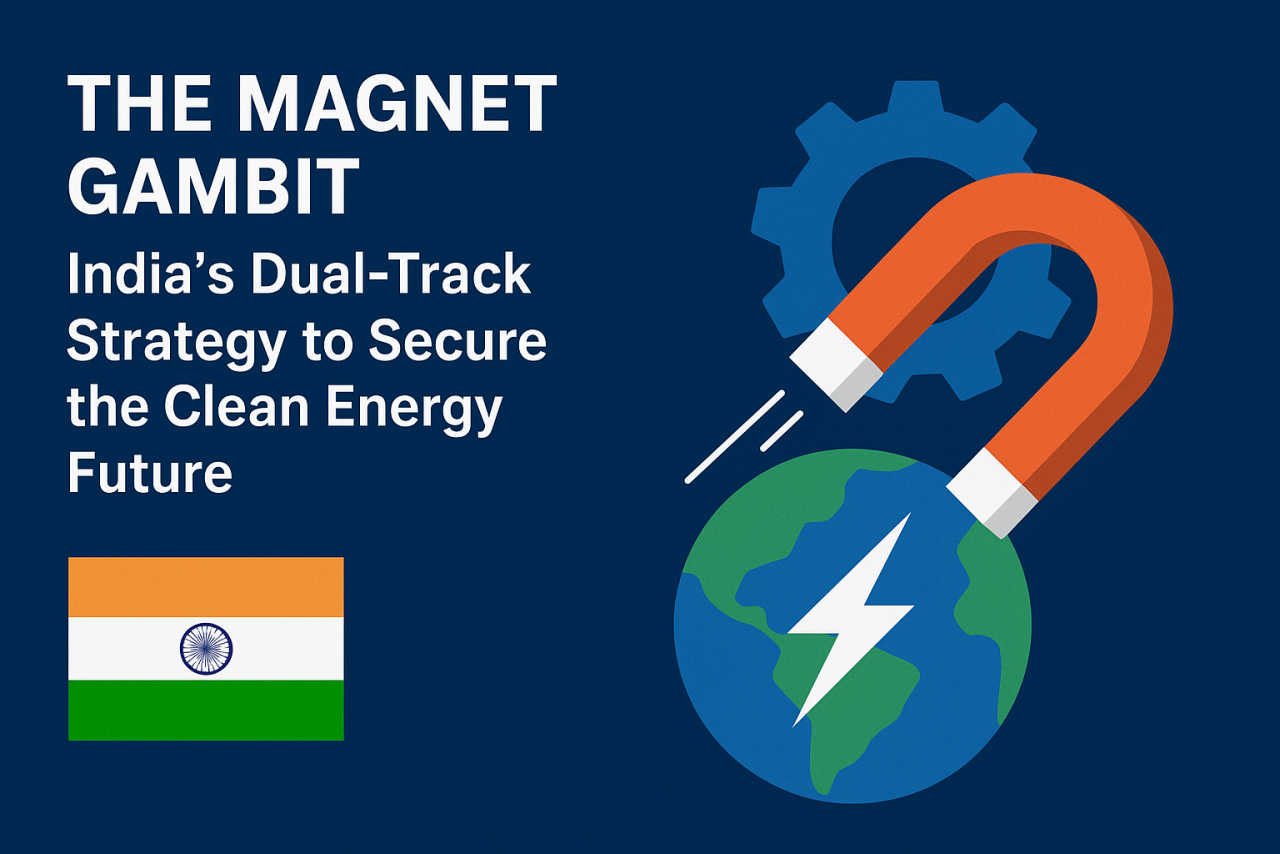 The Magnet Gambit: India’s Dual-Track Strategy to Secure the Clean Energy Future