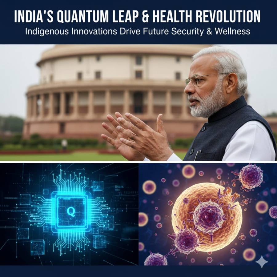 India’s Quantum Leap and Medical Breakthroughs: A New Era of Indigenous Innovation