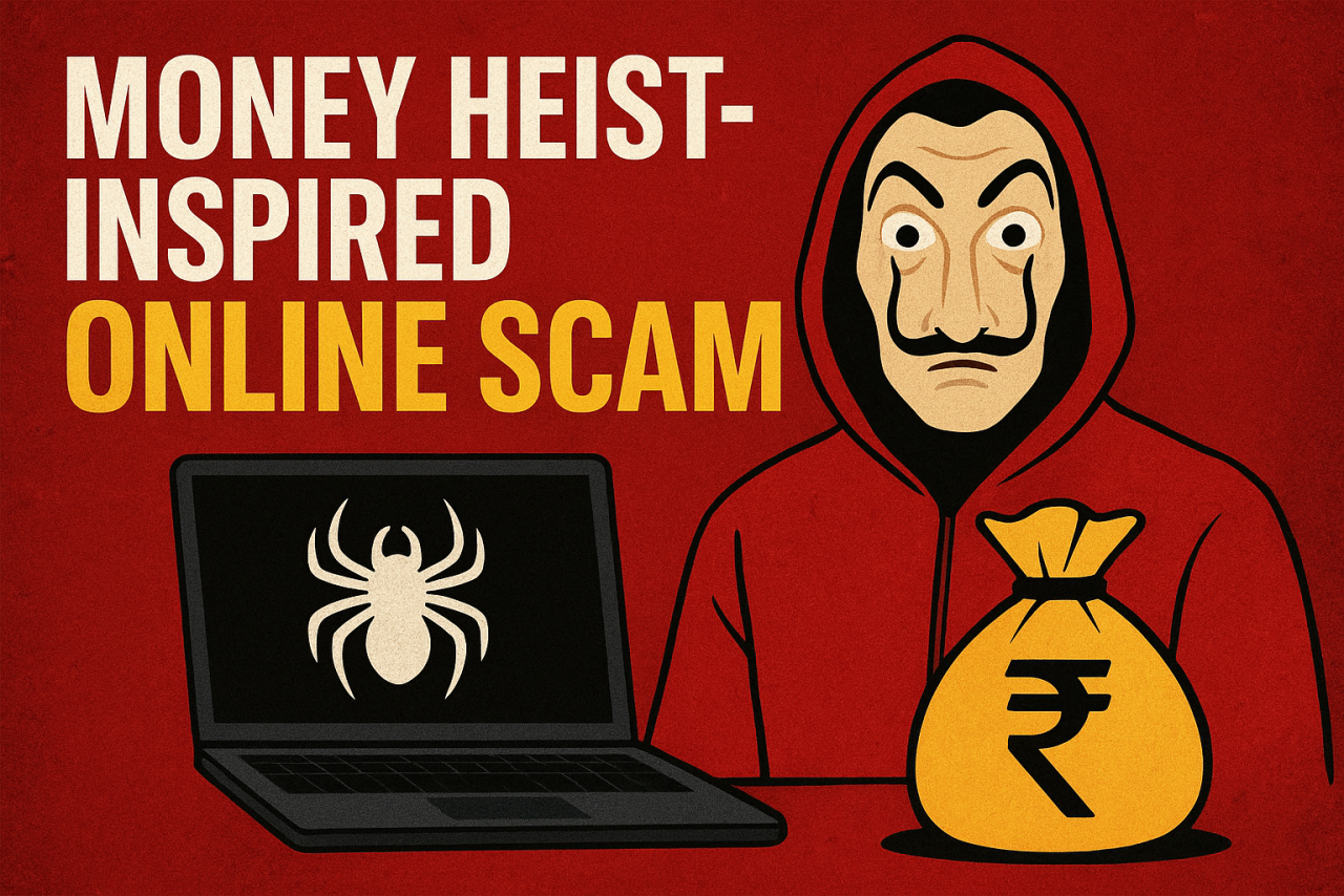 Money Heist-Inspired Online Scam: ₹250 Crore Cyber Fraud Exposes India’s Digital Vulnerability