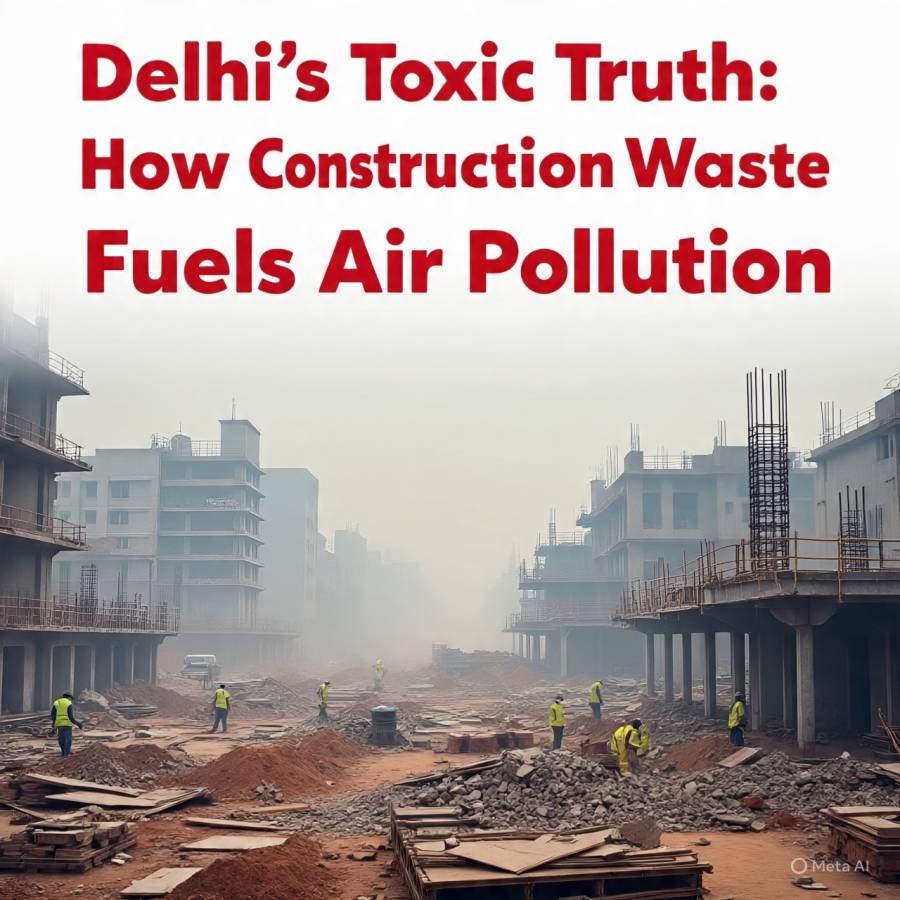 Delhi's Toxic Truth: The City's Debris is Choking Its Residents