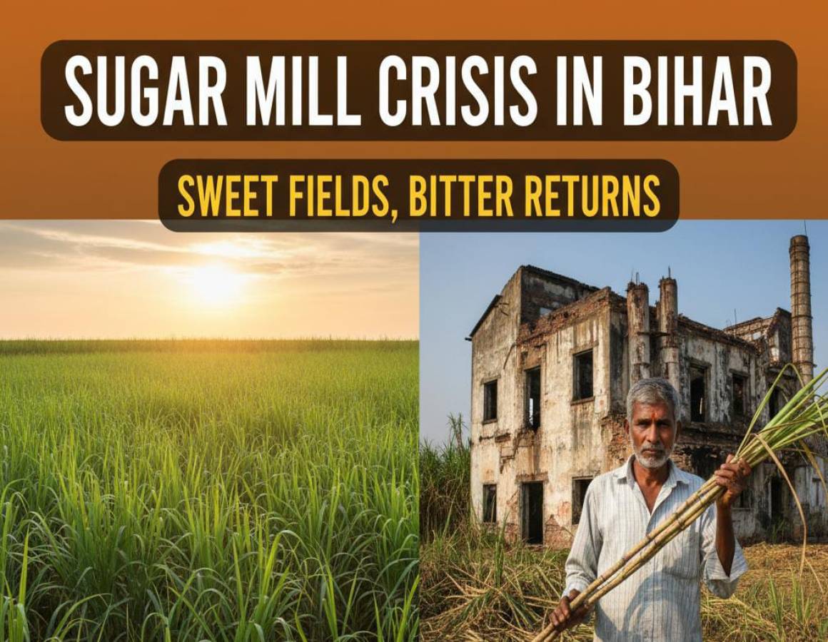 Bihar’s Bitter Truth: How the State That Once Sweetened India Lost Its Sugar Soul