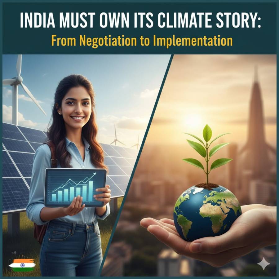 India Must Own Its Climate Story: From Negotiation to Implementation