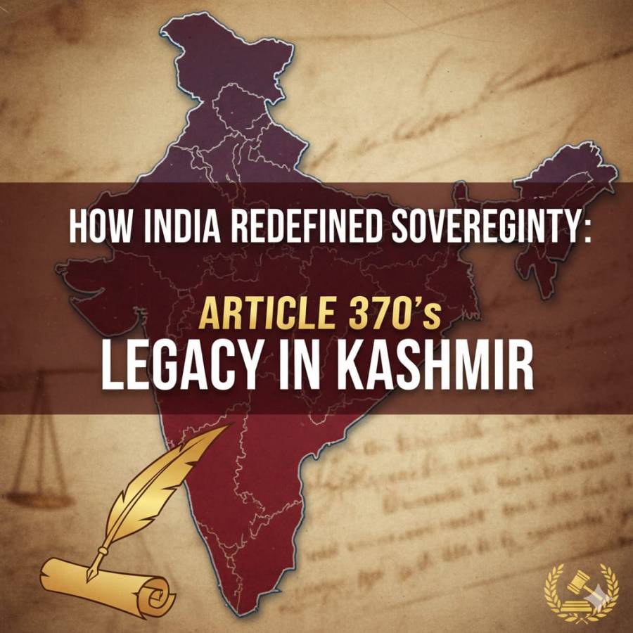 How India Redefined Sovereignty: Article 370’s Legacy in Kashmir