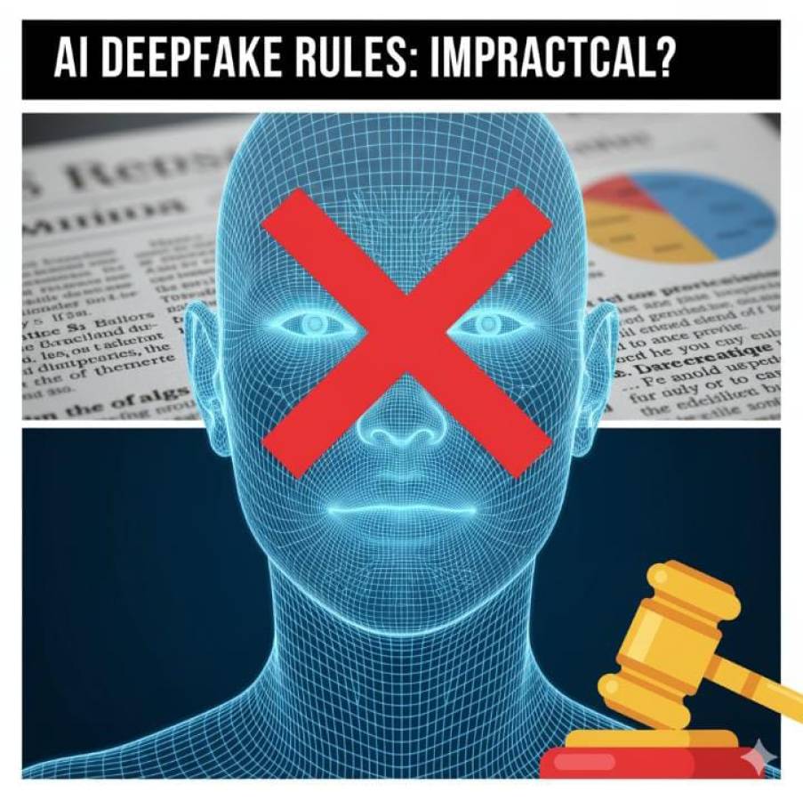 Tech Industry Body Slams Deepfake Rules as Impractical and Unworkable