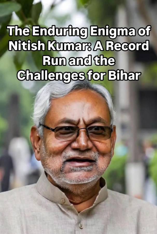 The Enduring Enigma of Nitish Kumar: A Record Run and the Challenges for Bihar