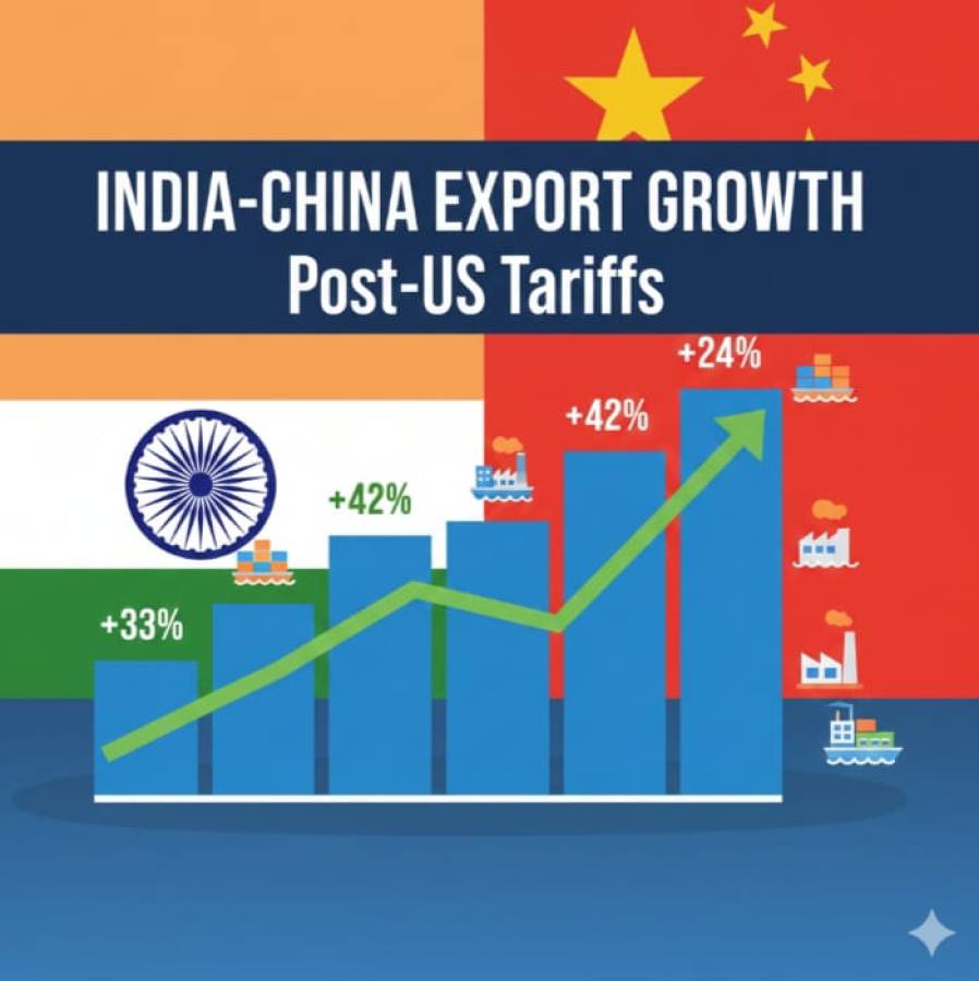 India's Export Resilience: A Rebound in Shipments to China Amidst US Tariffs