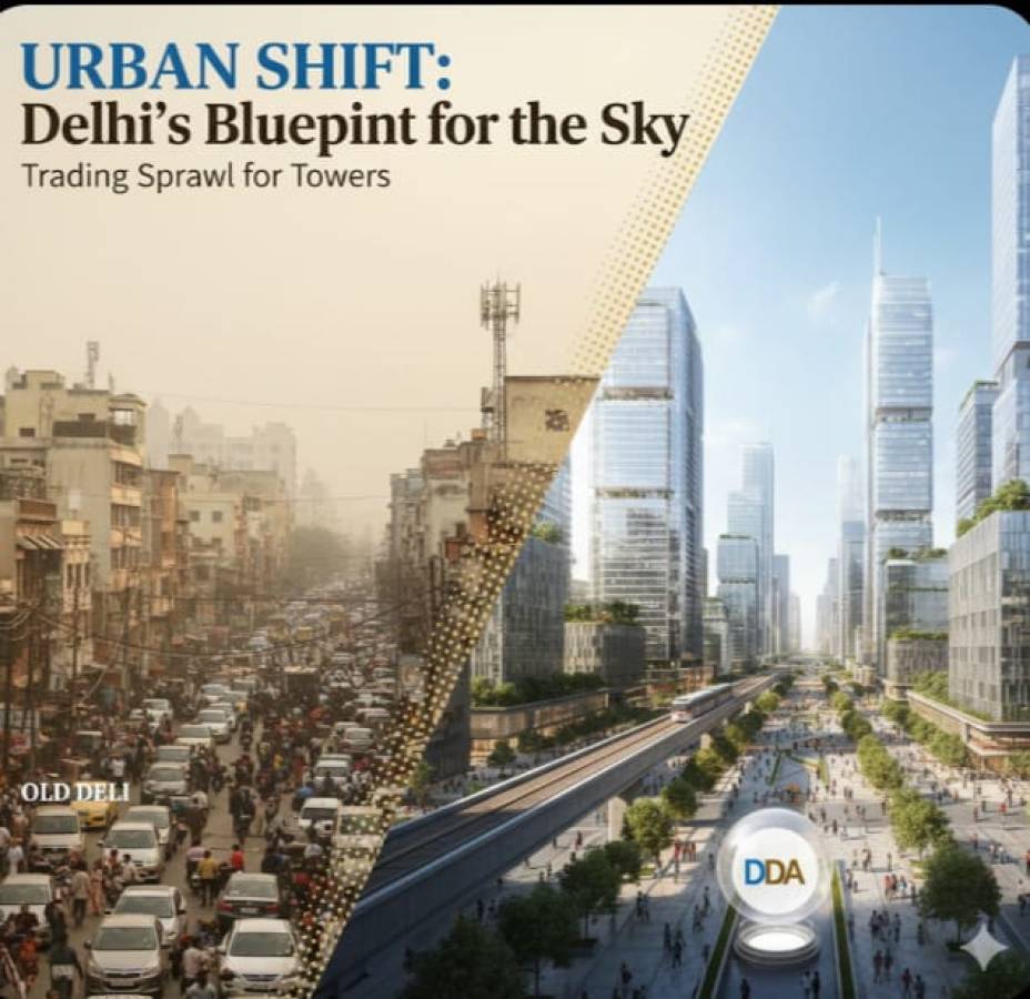 DDA Moves to Ease TOD Rules in Delhi Master Plan to Boost Housing and Transit Linked Growth