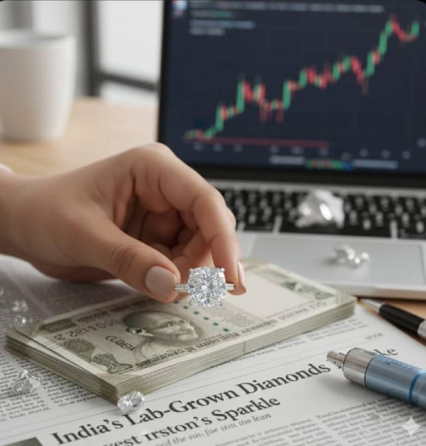 India's Lab-Grown Diamonds Sparkle with Investor Confidence