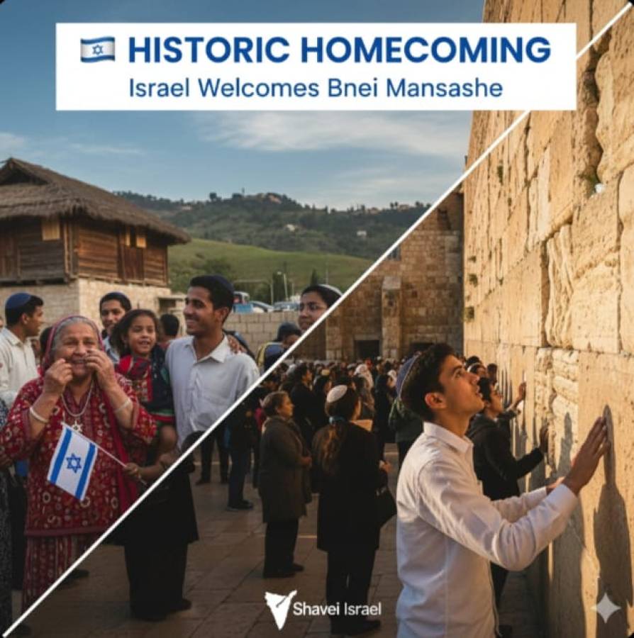 Historic Homecoming: Israel Welcomes Bnei Menashe, Fulfilling a Two-Millennia-Old Dream