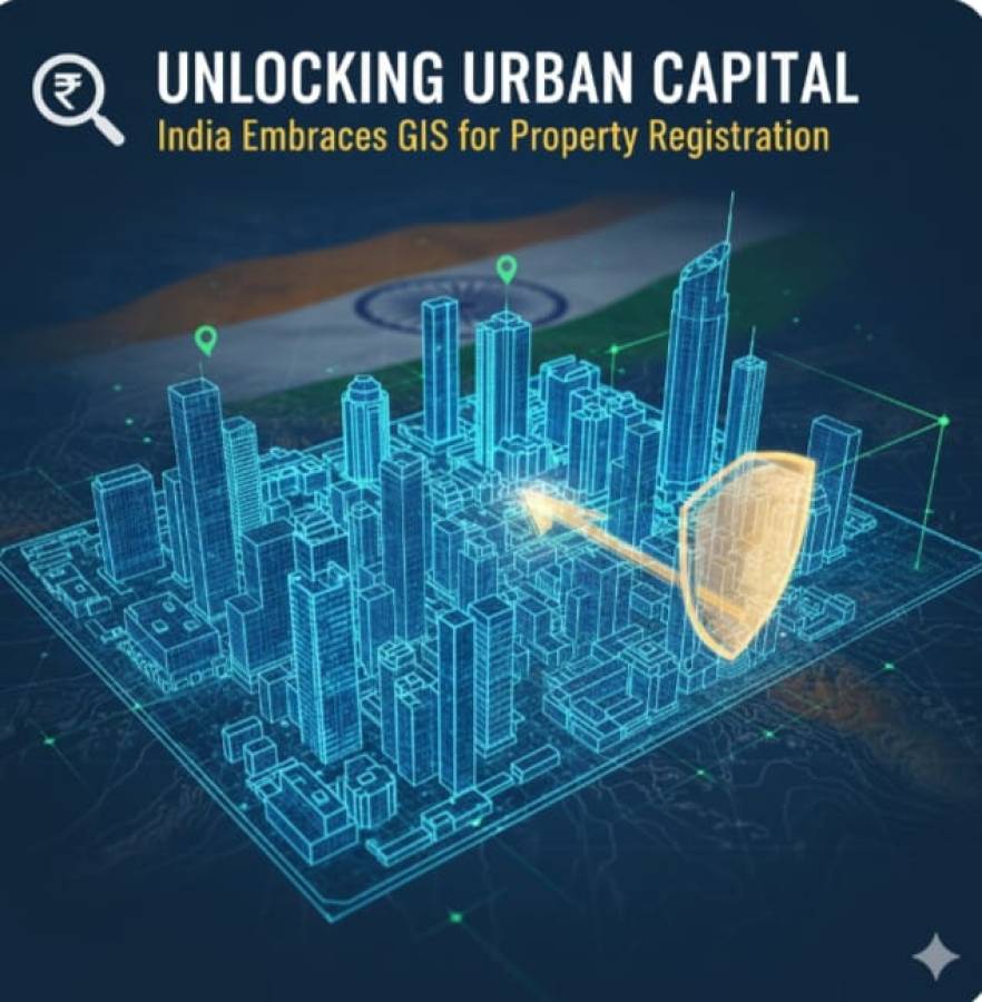 Unlocking Urban Capital: India Embraces GIS for Property Registration