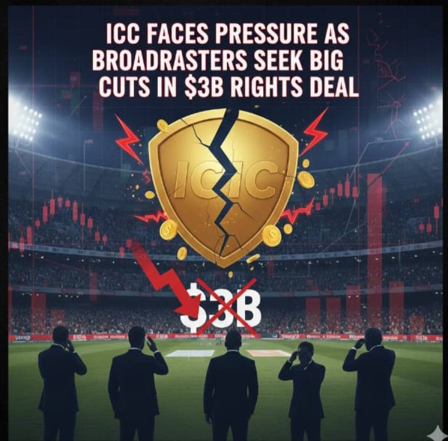 ICC Scrambles to Protect $3 Billion Media Rights Deal Amid Growing Concerns