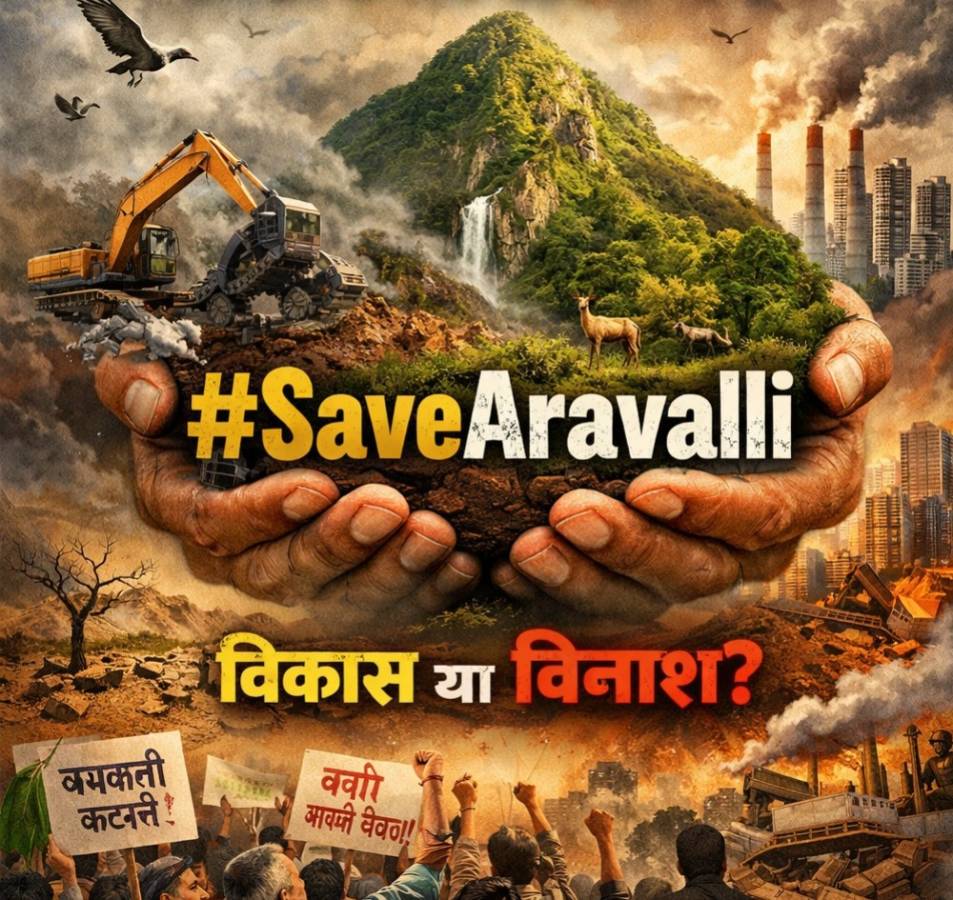अरावली : विकास के नाम पर उजड़ता पहाड़