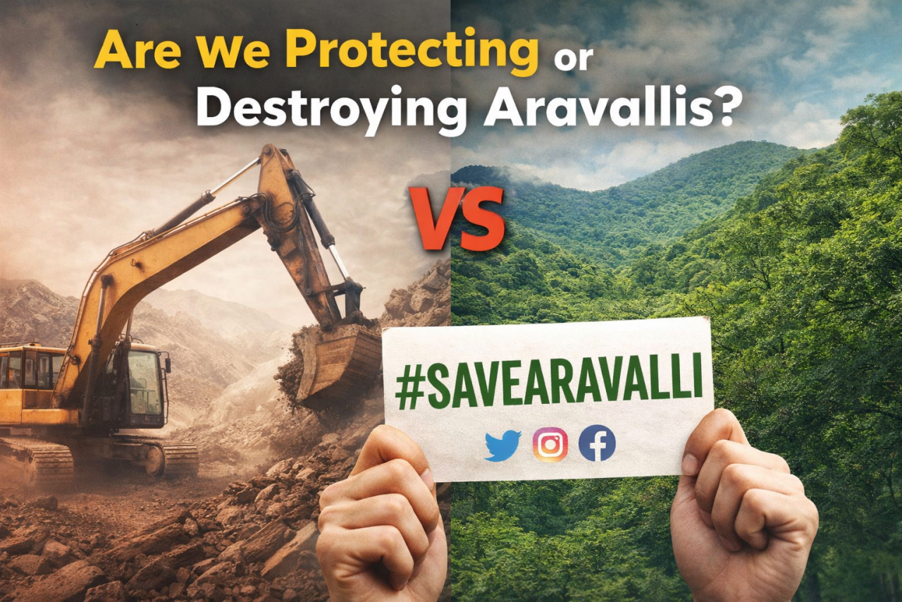 Saving the Aravallis: When Definitions Clash with Reality and Citizens Rise Online