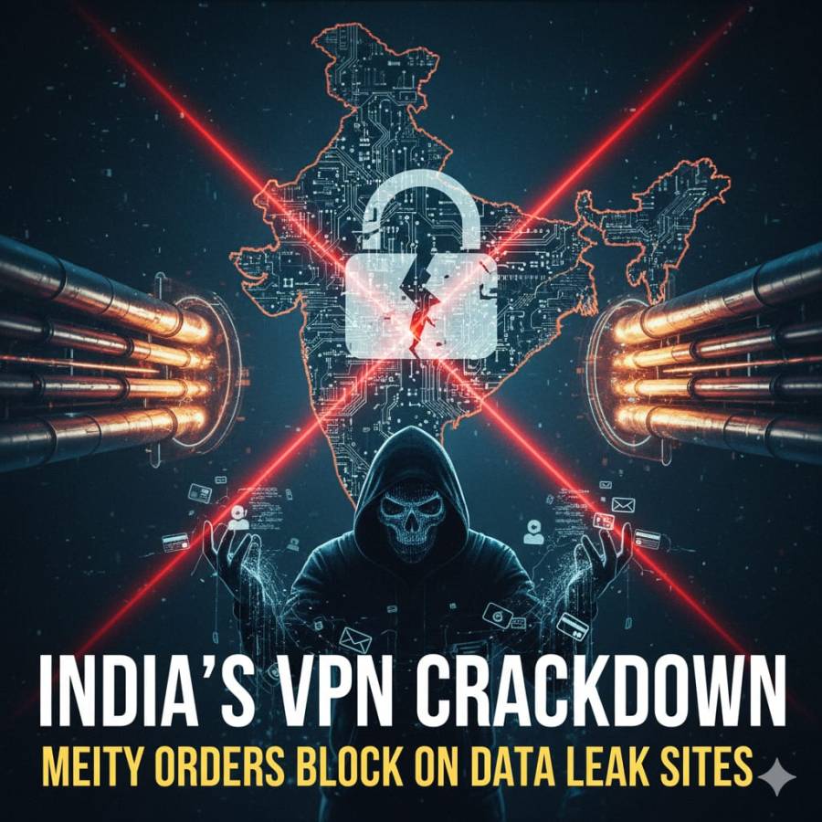 India Slams the Door on Data Leak Sites, Holding VPNs Accountable