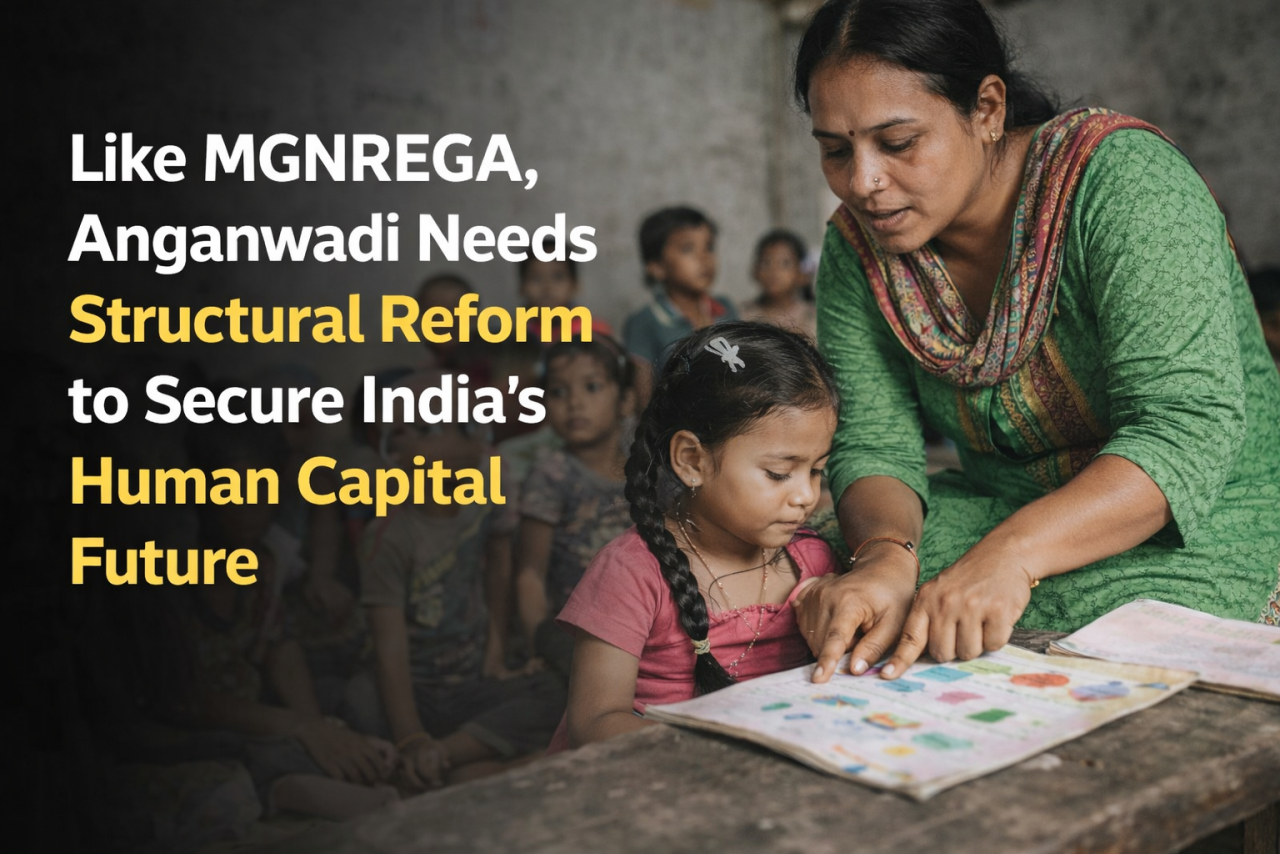 Like MGNREGA, Anganwadi Needs Structural Reform to Secure India’s Human Capital Future