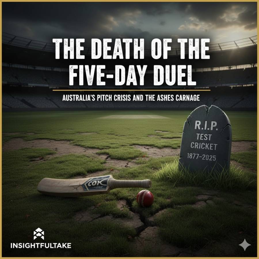 The Death of the Five-Day Duel: Australia’s Pitch Crisis and the Ashes Carnage
