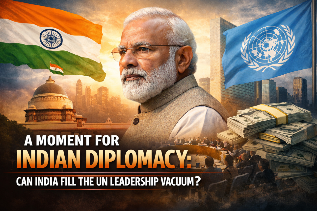 A Moment for Indian Diplomacy: Can New Delhi Step Into the UN Leadership Vacuum?