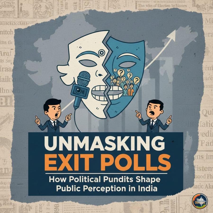 Unmasking Exit Polls: How Political Pundits Shape Public Perception in India