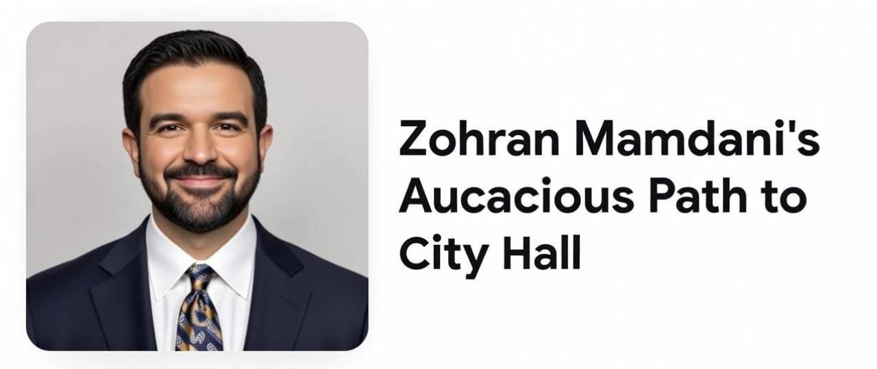 The New York State of Mind: Zohran Mamdani’s Audacious Path to City Hall