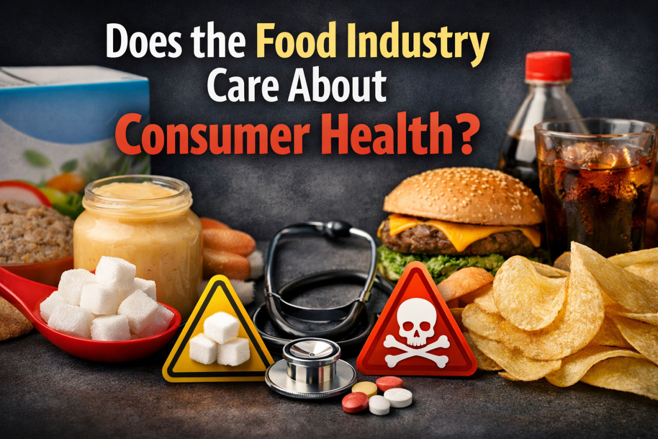 Does Food Industry Care for Your Health?