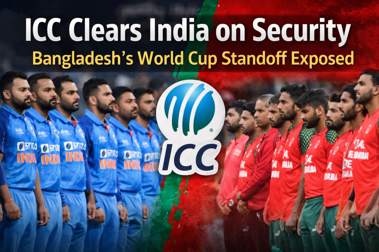 ICC Clears India on Security, Leaving Bangladesh’s World Cup Standoff Exposed