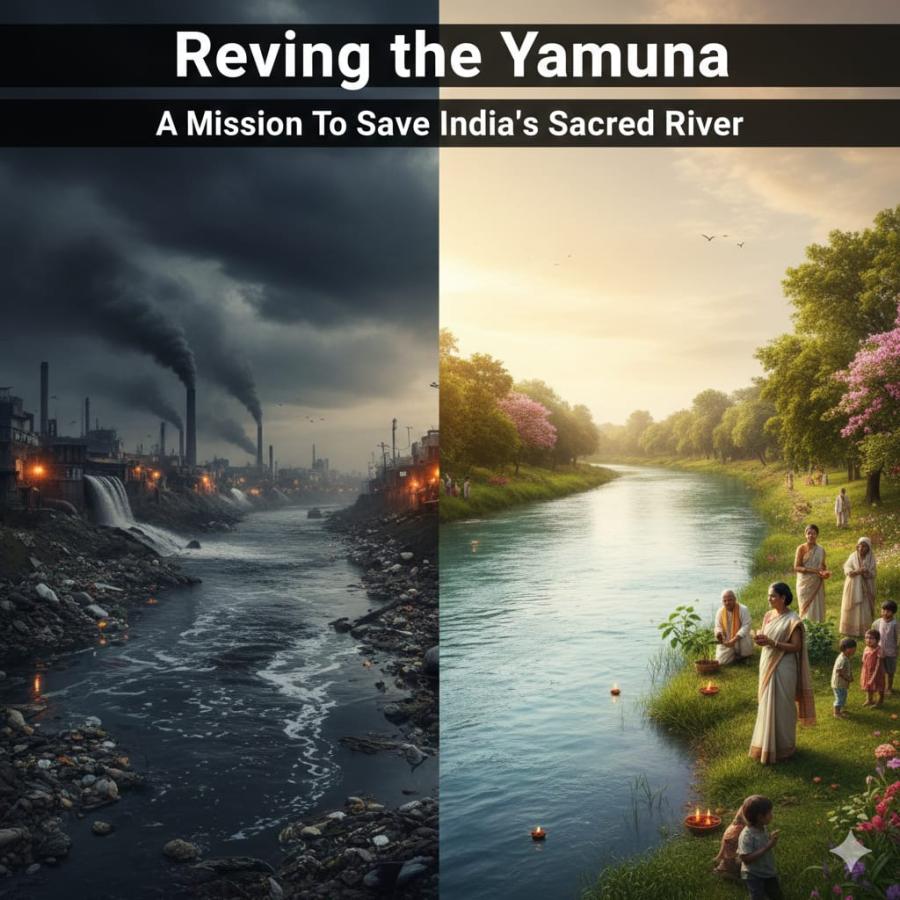 Reviving the Yamuna: A Mission To Save India’s Sacred River