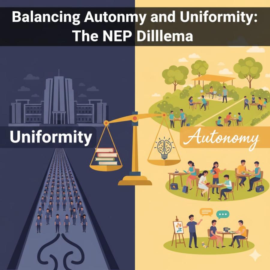 Balancing Autonomy and Uniformity: The NEP Dilemma