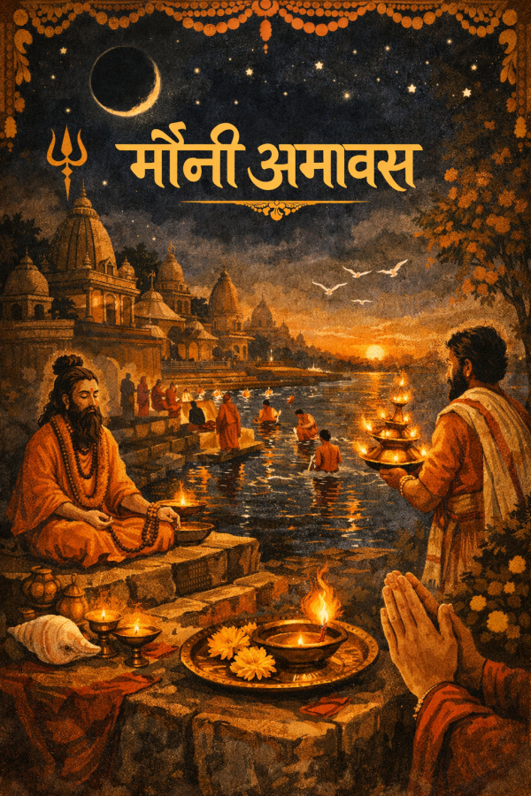 मौनी अमावस्या: मौन, गंगा और आत्म-साधना