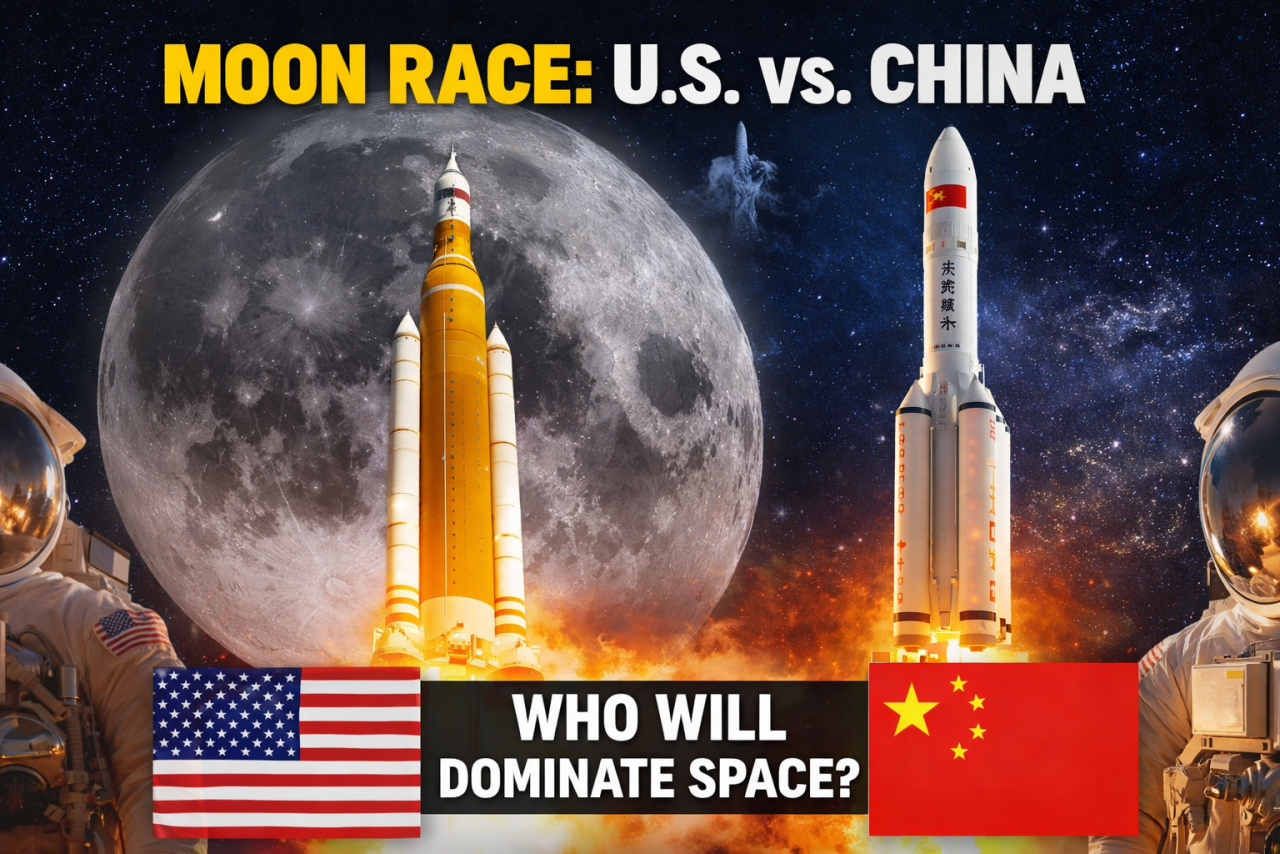Moon Race 2.0: How the United States and China Are Turning the Lunar Surface into a New Arena of Power
