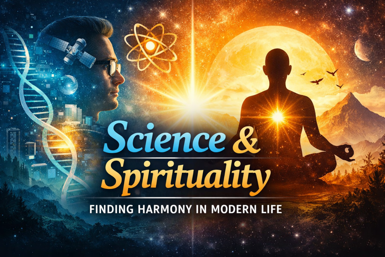 The Confluence of Science and Spirituality: A Shared Vision of Reality