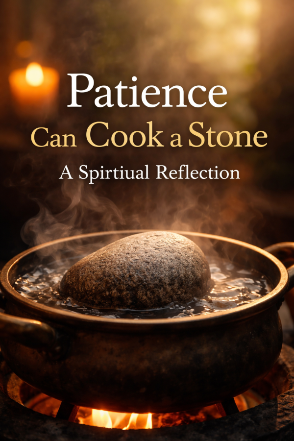 Patience Can Cook a Stone: A Quiet Lesson in Faith, Time, and Inner Change