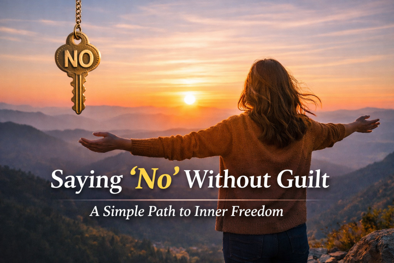 Saying ‘No’ Without Guilt: A Simple Path to Inner Freedom