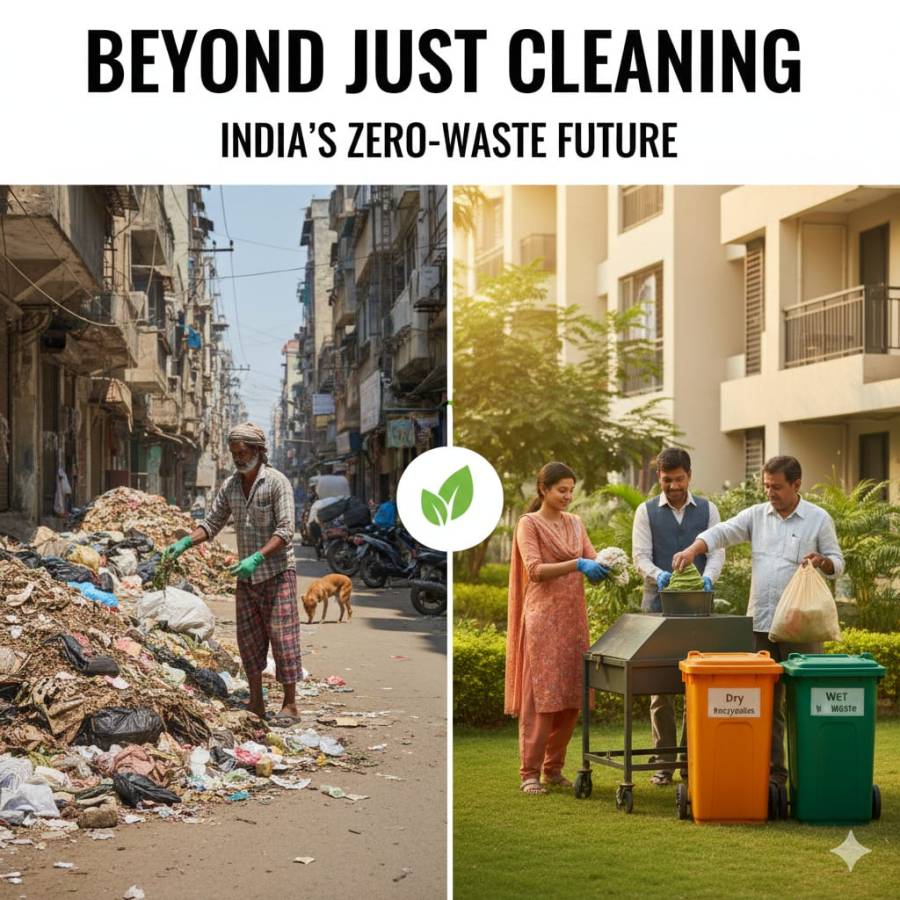 Beyond Just Cleaning: How You Can Be a Part of India’s Zero-Waste Future