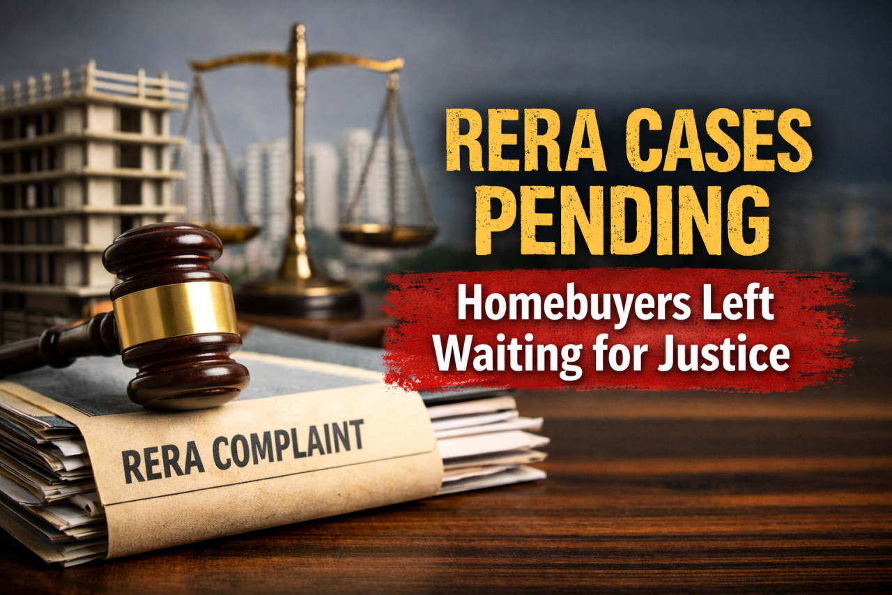 Pending RERA Cases Continue to Trouble Homebuyers Across India