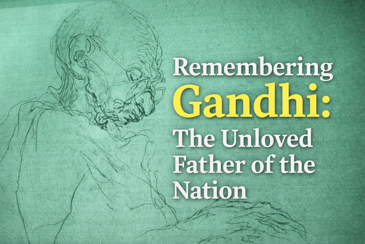 Honoured in Name, Rejected in Spirit: India’s Uneasy Relationship with Gandhi