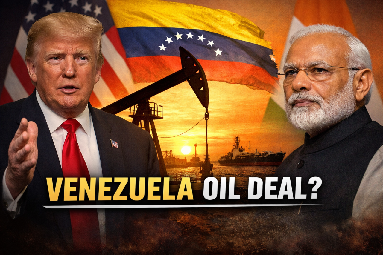 Trump Signals Venezuela Oil Route for India as Global Energy Politics Shift