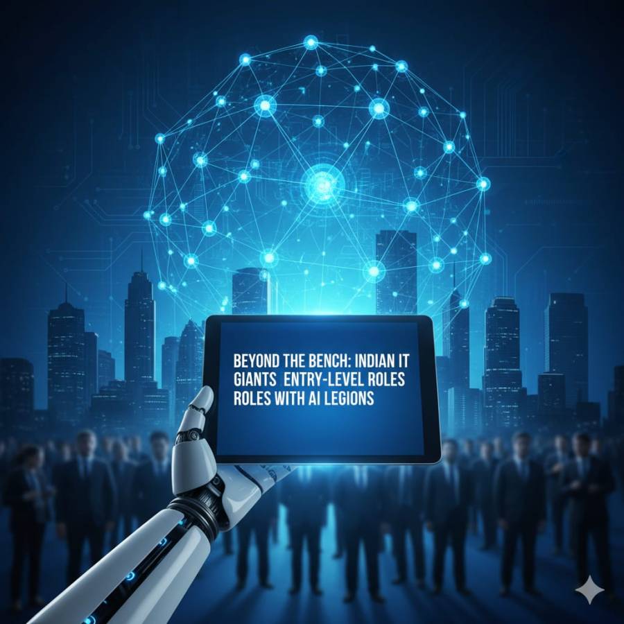 The Silicon Shift: Indian IT Giants Trade Human Capital for AI Agents