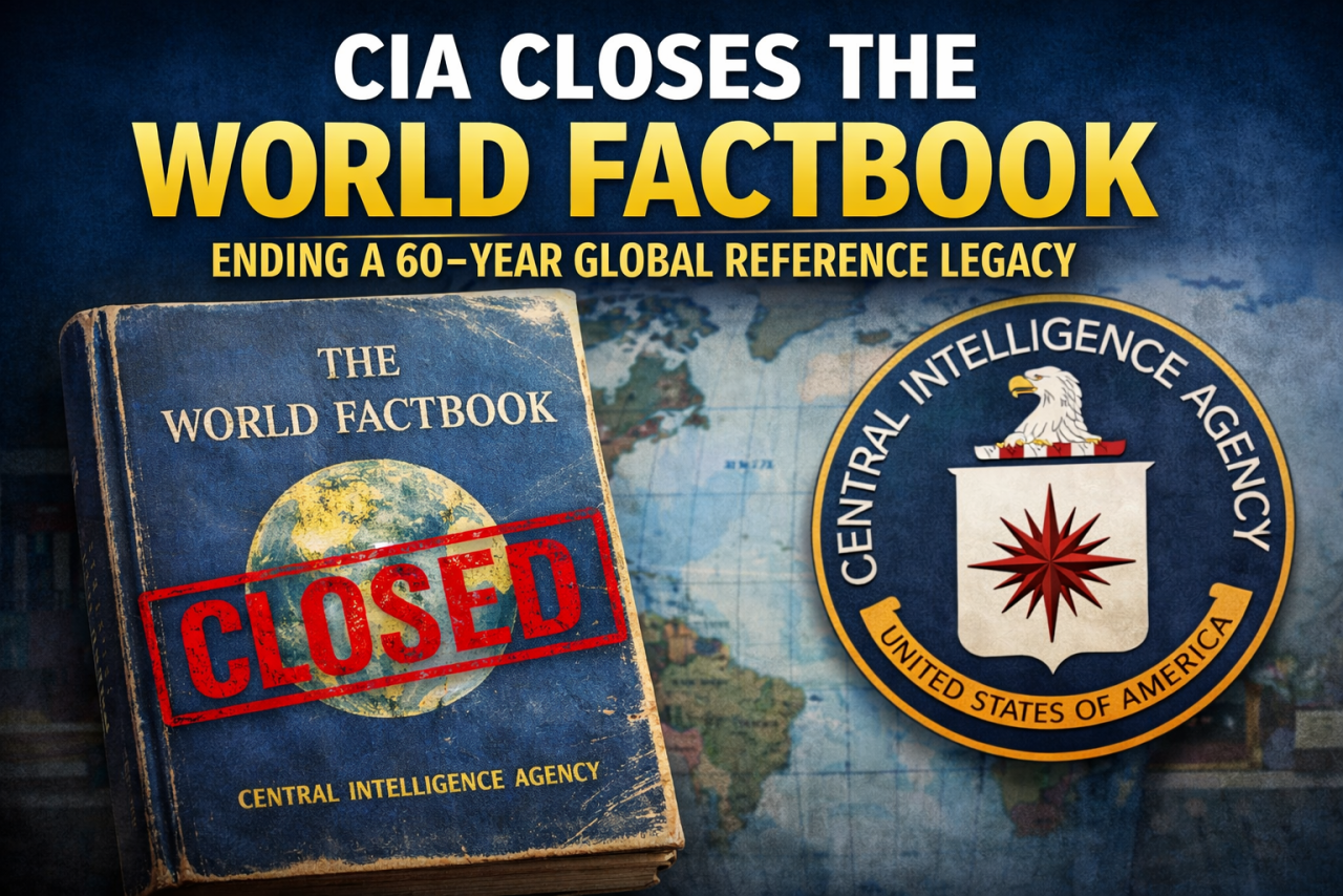 CIA Closes the World Factbook, Ending a 60-Year Global Reference Legacy