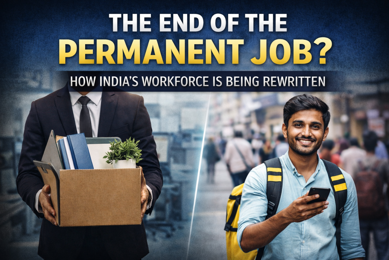 Contract and Gig Work Are Replacing Permanent Jobs in India