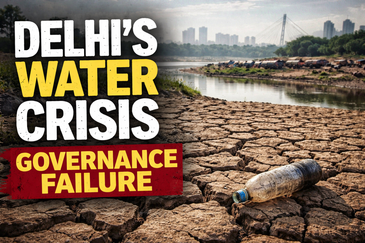 Delhi’s Water Crisis Is a Governance Failure, Not a Natural One