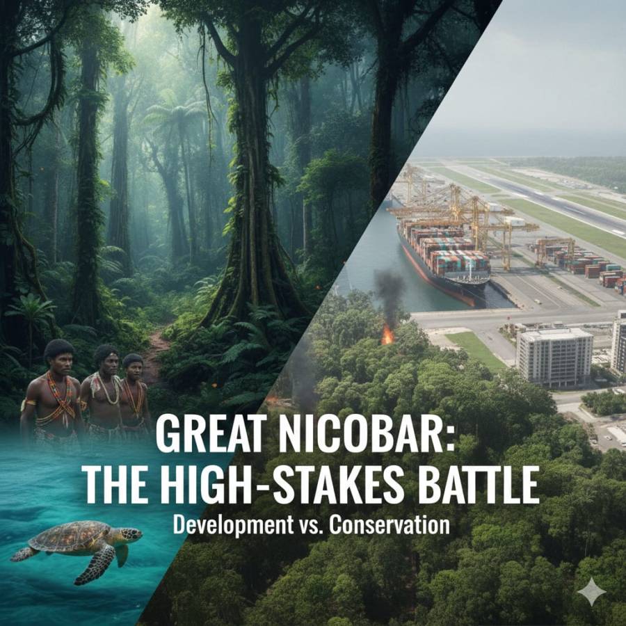 Development vs Conservation: The High Stakes Battle Over Great Nicobar’s Future