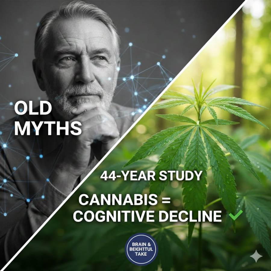 44-Year Study Debunks Myths: Long-Term Cannabis Use Not Linked to Cognitive Decline