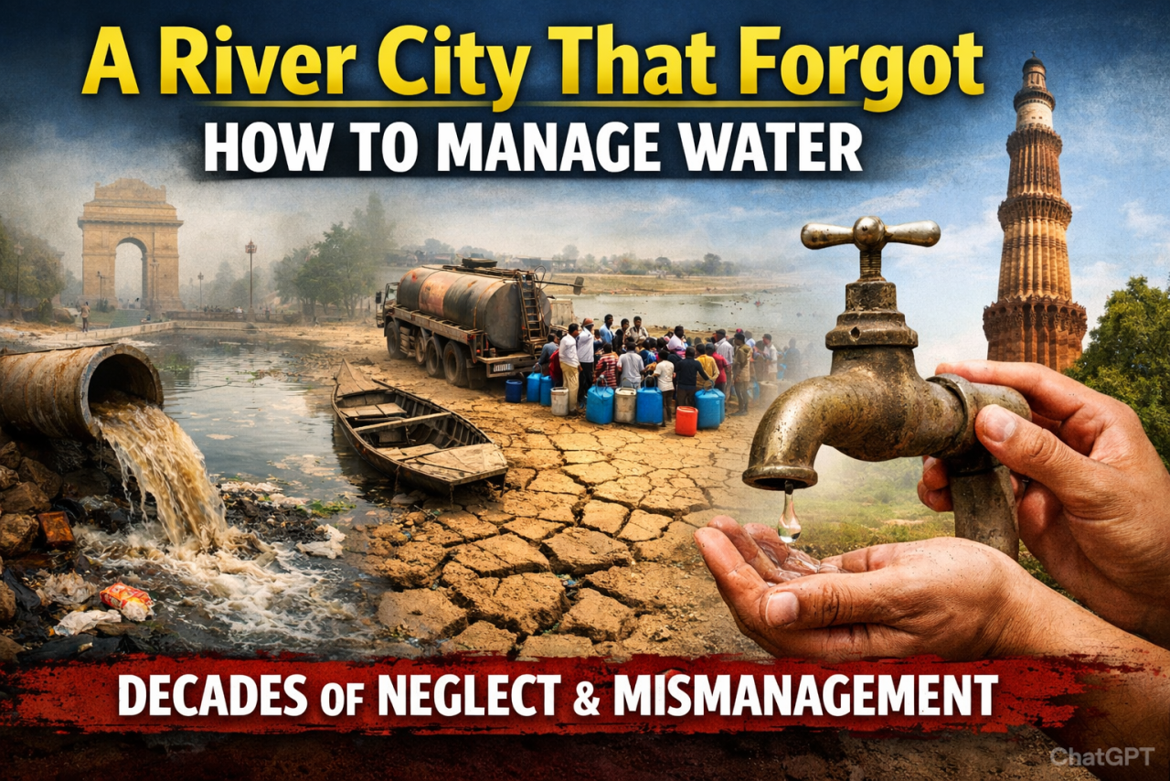 Delhi’s Water Crisis Is a Governance Failure, Not a Natural One
