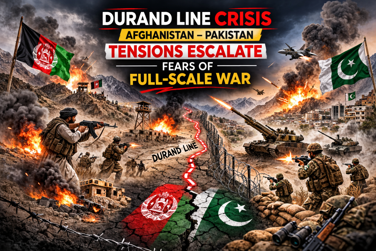 Rising Tensions at the Durand Line: Is Afghanistan–Pakistan Conflict Spiralling Toward War?
