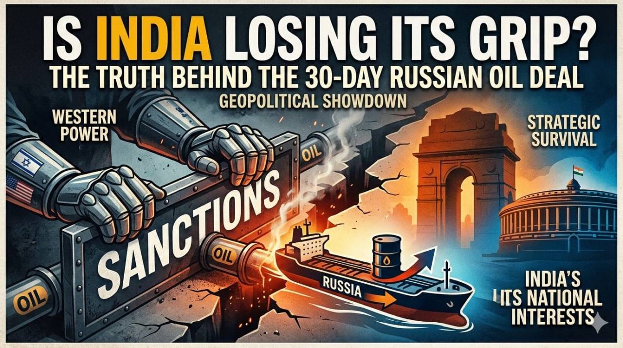 US Gives India 30 Days to Buy Russian Oil: What It Reveals About India’s Strategic Autonomy
