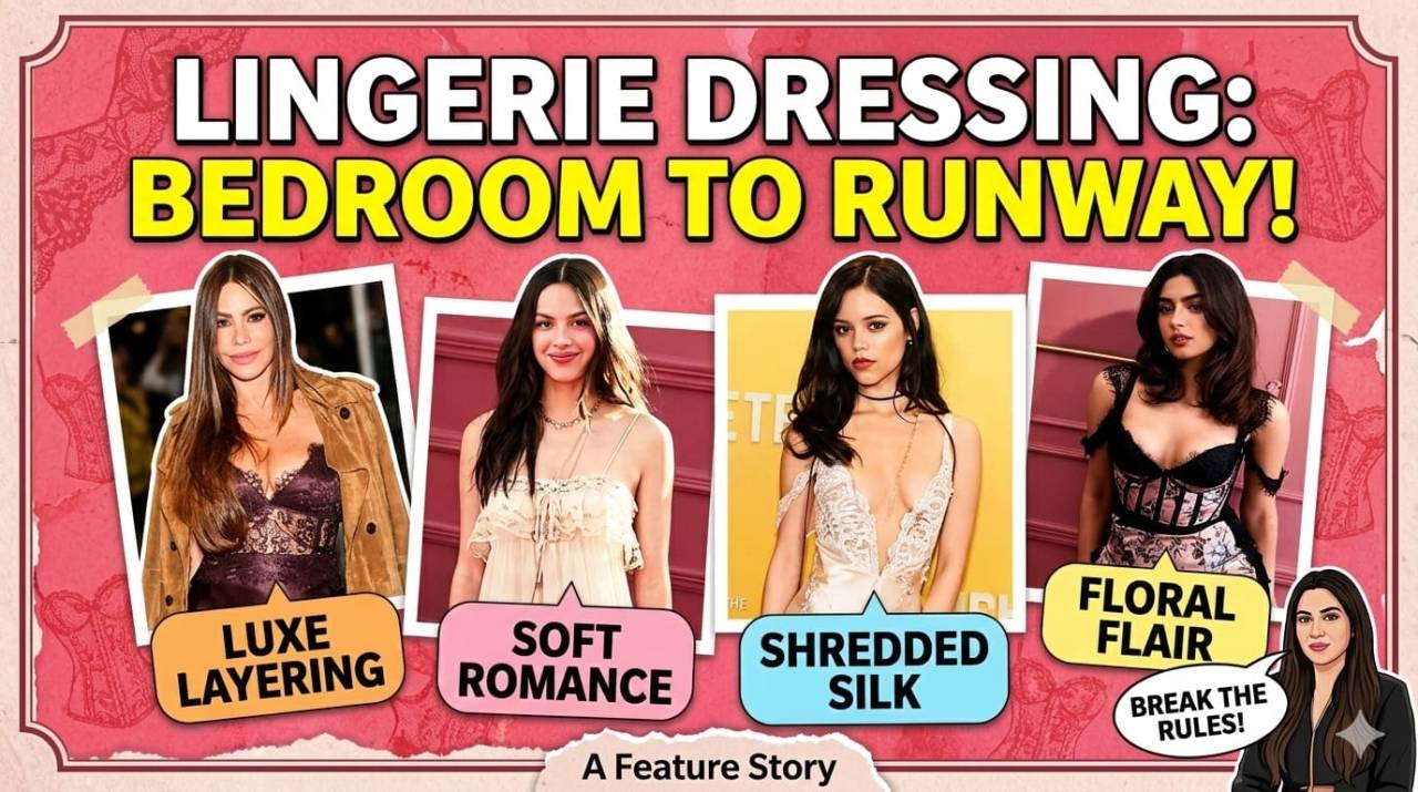 From Bedroom to Billboard: The Bold Revival of Lingerie Dressing