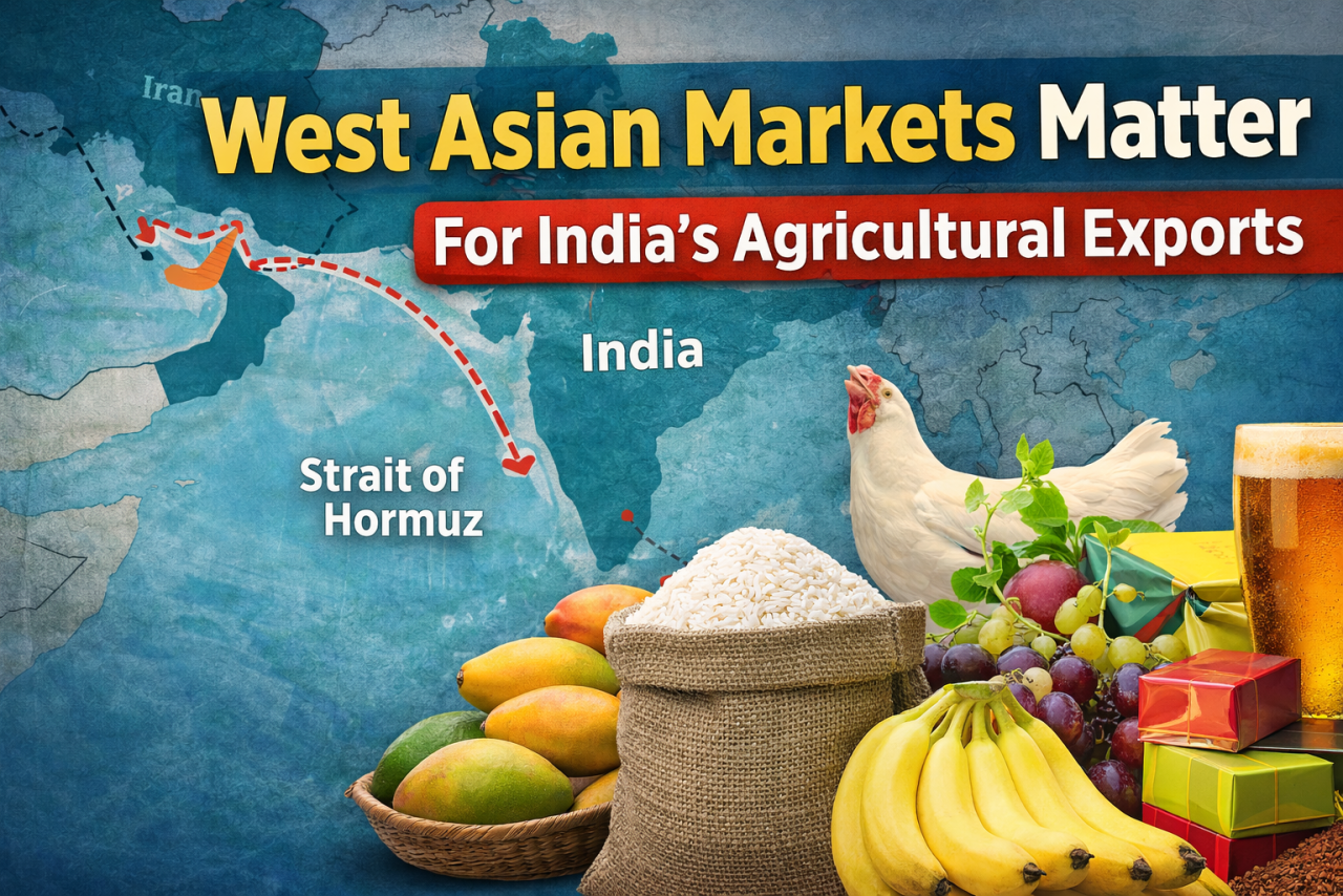 West Asian Markets Matter More Than We Think for India’s Farm Exports